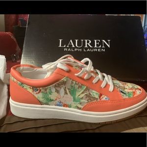 Brand new never worn Ralph Lauren casual sneakers